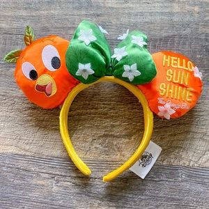 Disney Orange Bird Minnie Ears Headband